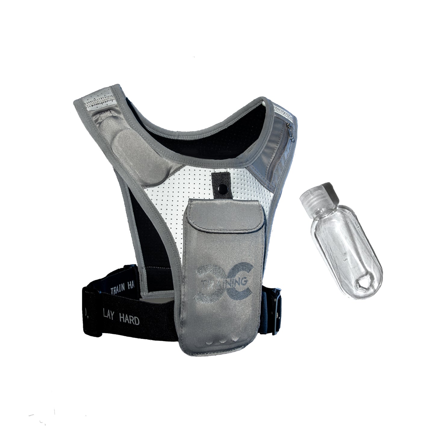CCTraining Reflective Running Vest Phone Holder