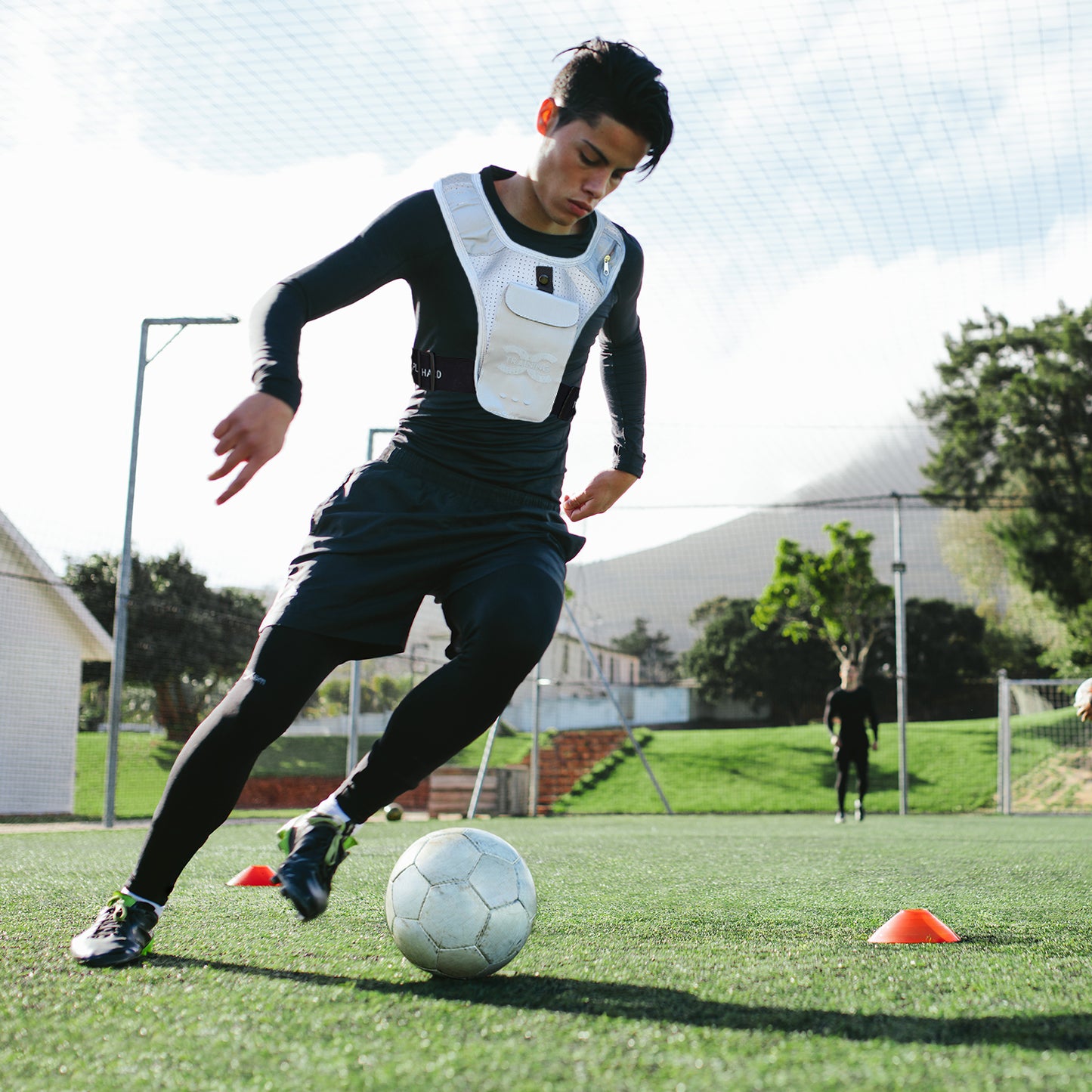 CCTraining Reflective Running Vest Phone Holder